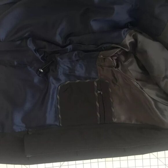 NEW- Mens Daniel Cremieux Lightweight Jacket Coat Vest Polyester Black MSRP $395 - Picture 6 of 9